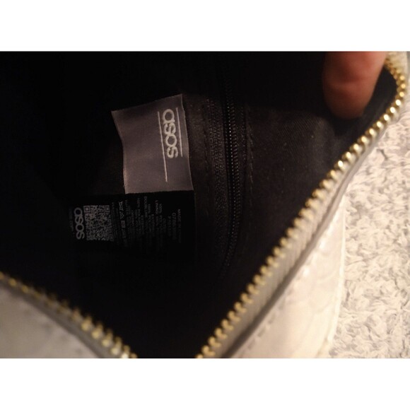 Asos snakeskin print Crossbody Gray Classic - Picture 6 of 10